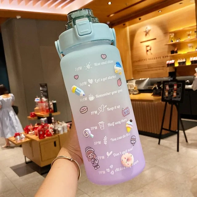 2L Large Capacity Water Bottle