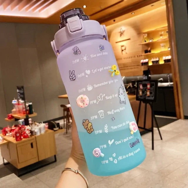 2L Large Capacity Water Bottle